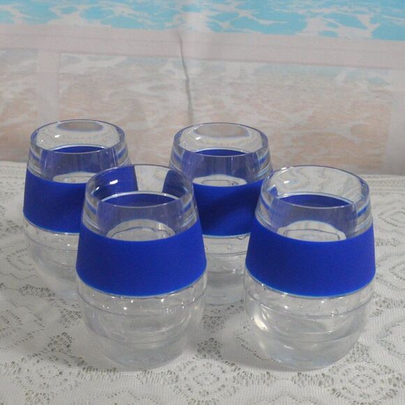Host Freeze Cooling Drink Cups 8.5 oz Freezable Tumblers Set of 4 - Picture 1 of 3